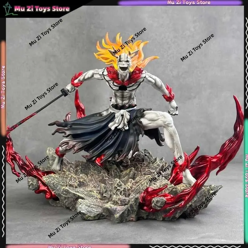 New Bleach Hollow Ichigo Action Figure Collectible Doll Saigo No Getsuga Tenshou Hollowfied Kurosaki Ichigo Statue Model Toys