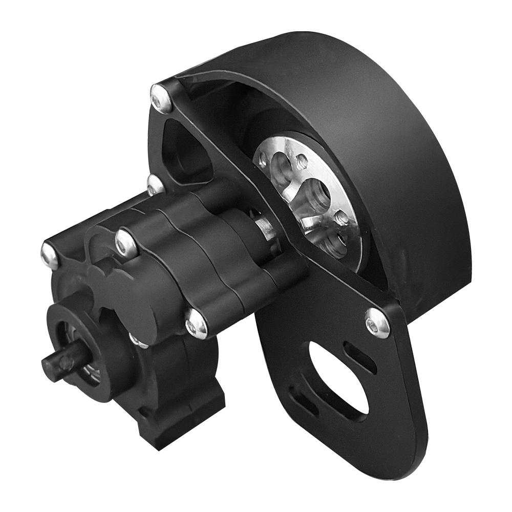CNC Aluminum Transmission Gearbox Upgrade Part For 1/10 RC Crawler Axia SCX10 SCX10 II 90046 90047 Wraith AX10 Vanquish VS4-10