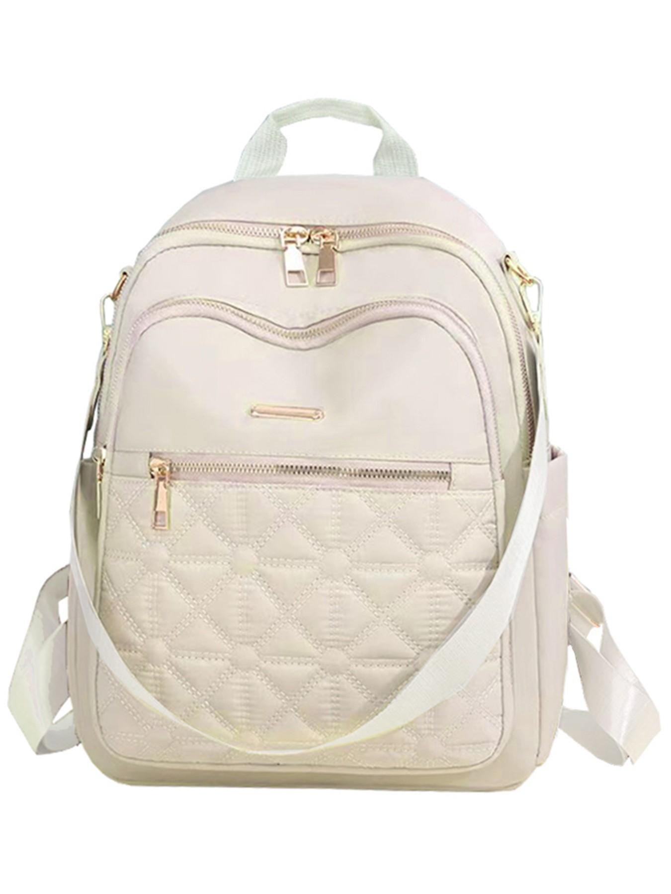 Oxford Cloth Backpack New Fashion Versatile Women's Bag Lightweight Travel Large Capacity Bookbag Office Use Travel Backpacks