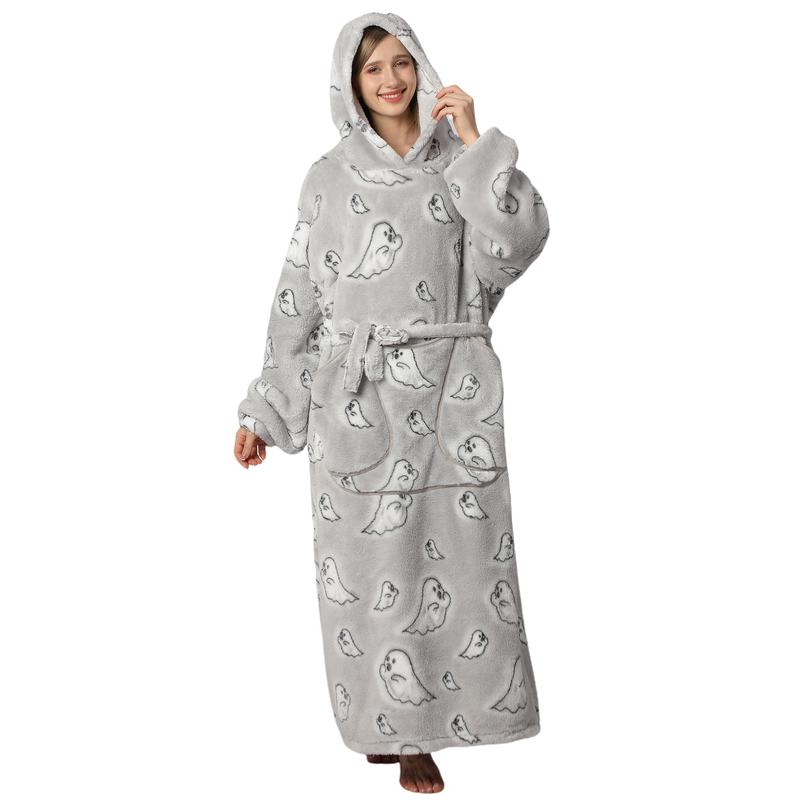 Oversized Hoodie Blanket for Women Adults Oversized Wearable Hooded Sweatshirt Pullover, Wearable Blanket Hoodie Super Soft Warm Cosy Sweatshirt with Big Pocket, Cozy Hooded Blanket, Christmas Gift Valentine's Day gift,Christmas Gifts For GF