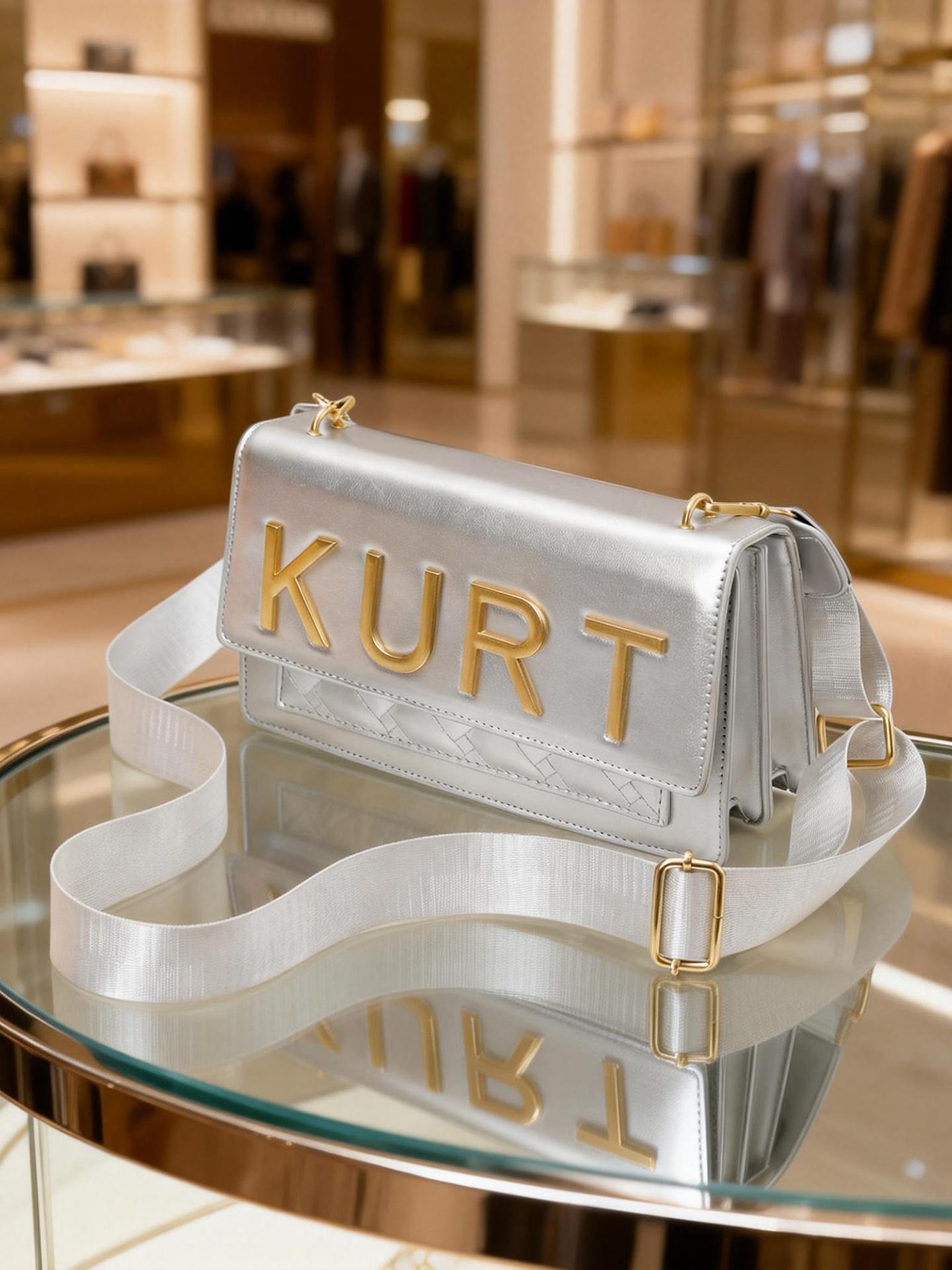 New Fashion Casual Custom Letter Metal Buckle Crossbody Shoulder Bag, Modern Solid PU Material, All Season Accessory for Women