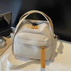 Casual woman Lightweight Nylon Crossbody Bag  Cute Small Slouchy Tote Purse Top Handle Shoulder Handbag Zip Pocket Compact Satchel
