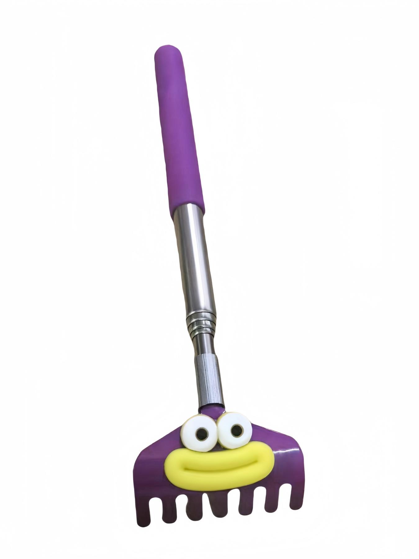 Cute Cartoon Back Scratcher, Metal Extendable Back Scrubber, Daily Use Back Scratch Tool, Comfortable and Practical Design