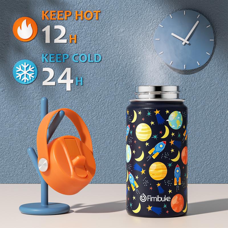 Product Introduction of Fimibuke Bento Lunch Box with internal Thermos Food Jar, Leakproof 60oz 3-4 Compartments Lunch Box ,14OZ Thermos Water Bottle,8OZ Thermos Food Jar,lunch bag,Sauce Jar & Utensils, BPA-Free, Dishwasher Safe,Funny patterns,Back to school gift,Dealsforyoudays 29
