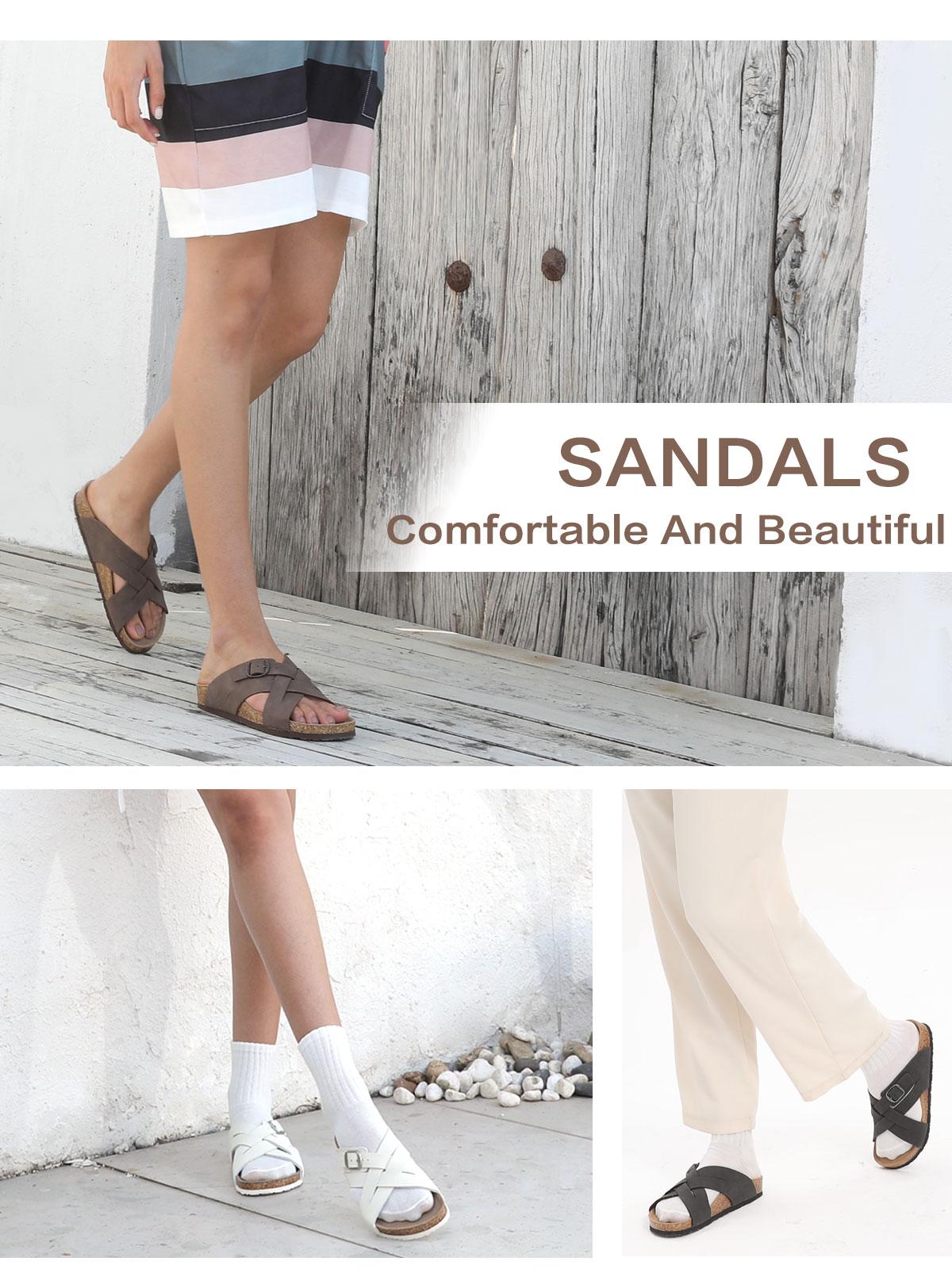 FITORY Balance V - Crisscross Strap Sandals