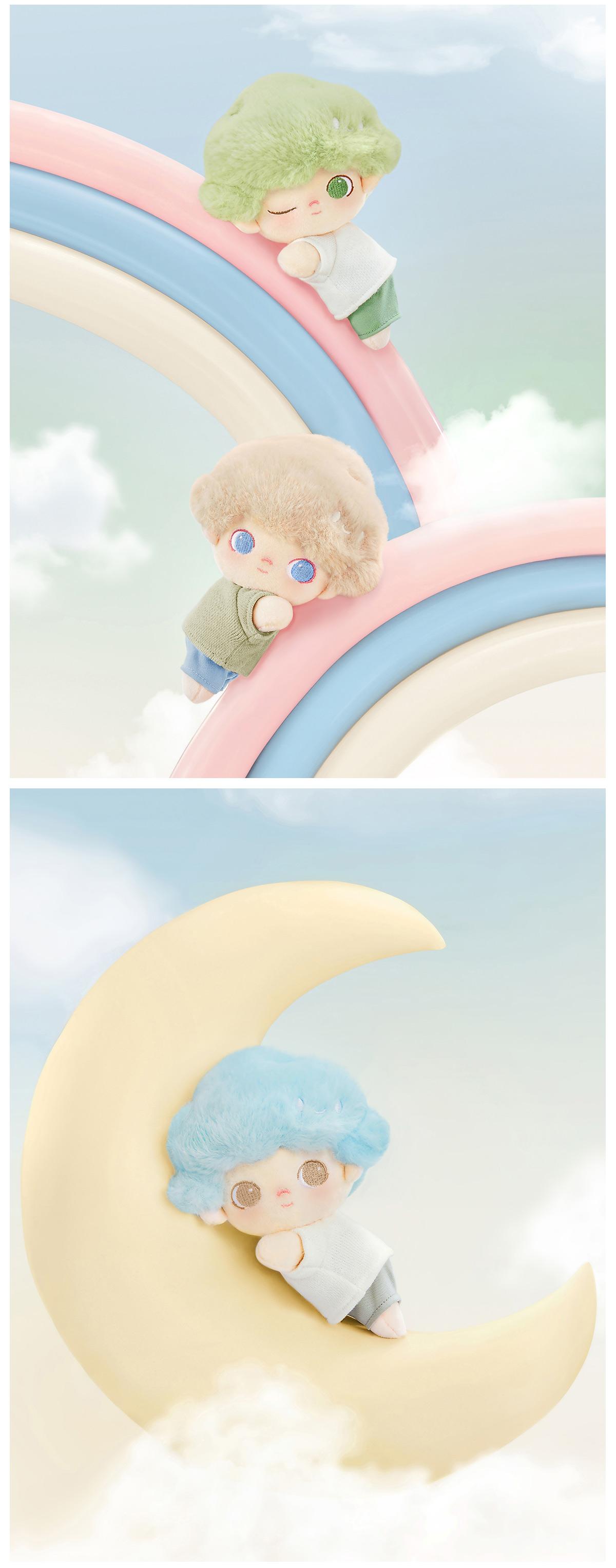 POP MART DIMOO My Cloud Companion Series-Cotton Doll, Blind Box, Mystery Box