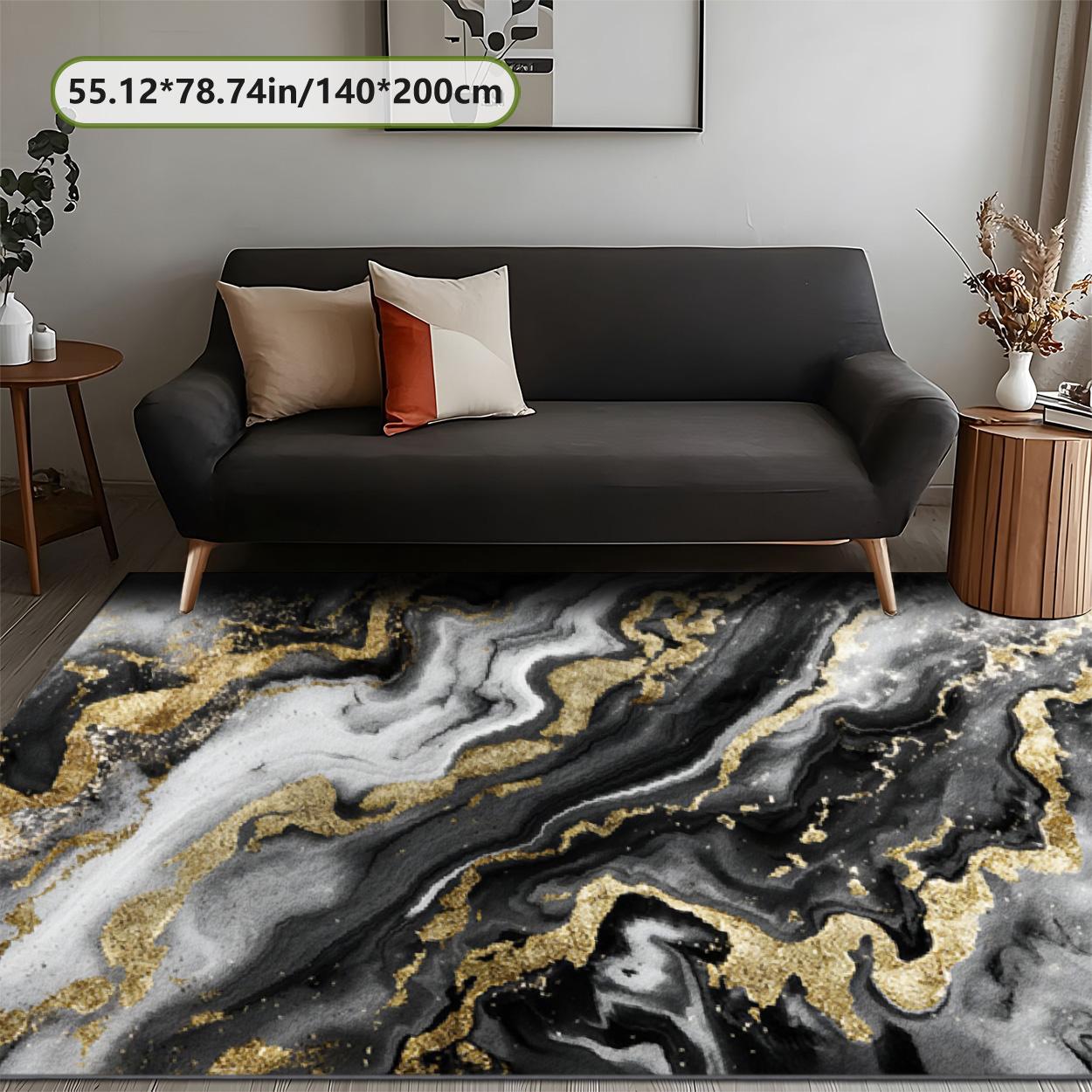 Velvet soft and comfortable patterned printed carpet, suitable for multiple scenarios, available in various sizes, soft and non-shedding, Home Decorative Rug, Modern Abstract Rug