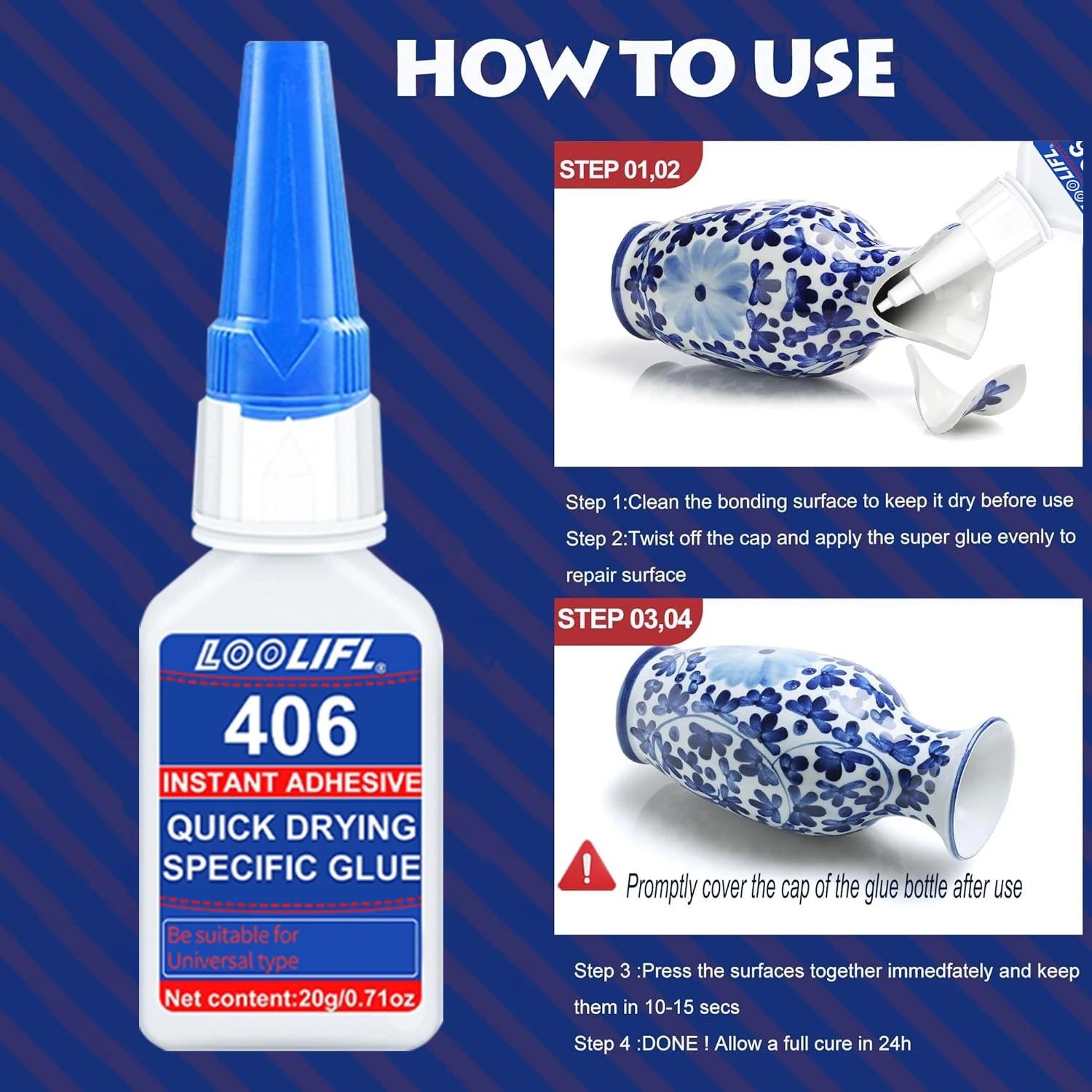 Industrial Strength Gel Adhesive, Easy Repair for Shoes, Wood, Plastic, Ceramics, Durable Bonding Solution, Perfect for DIY Projects