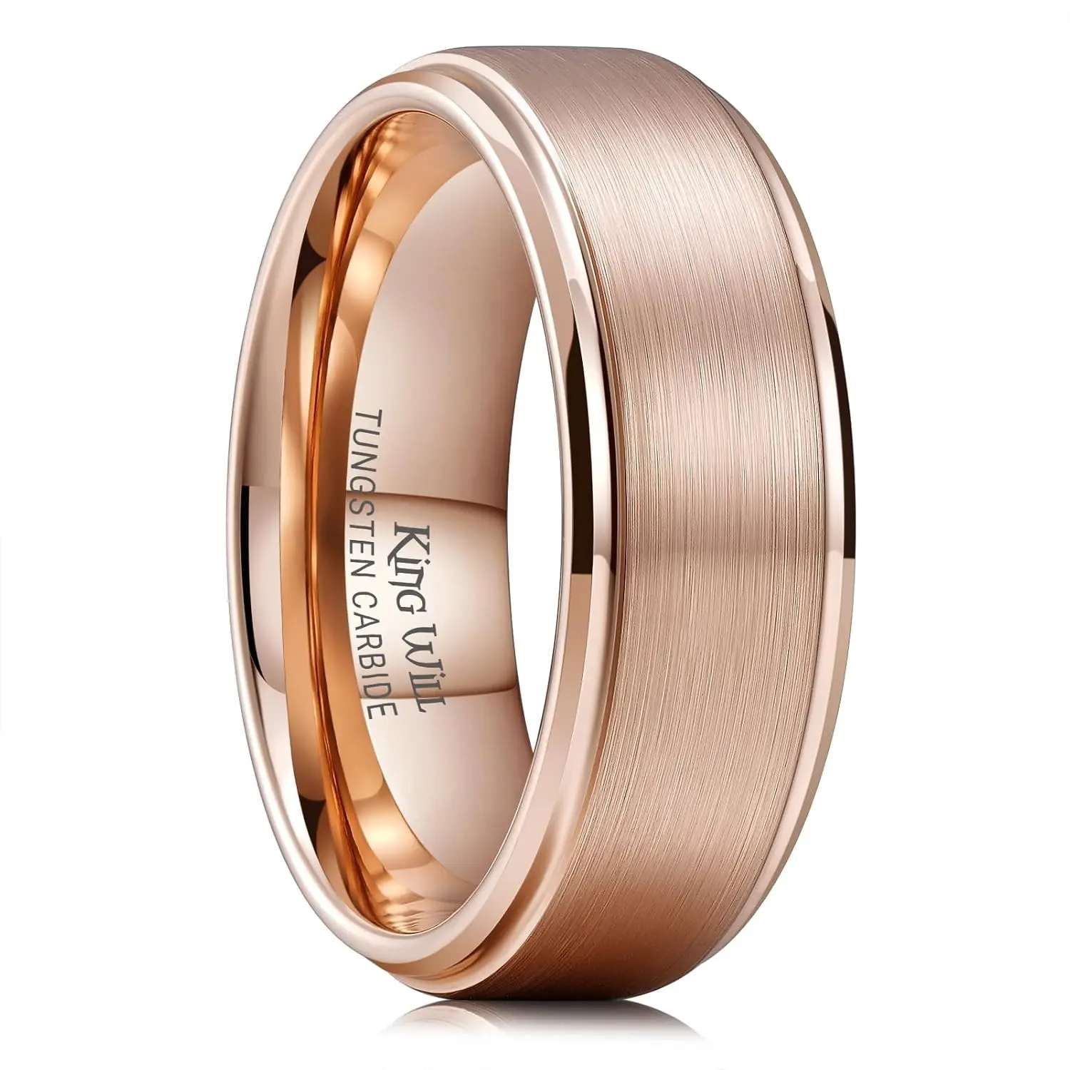 C-rose gold 8mm