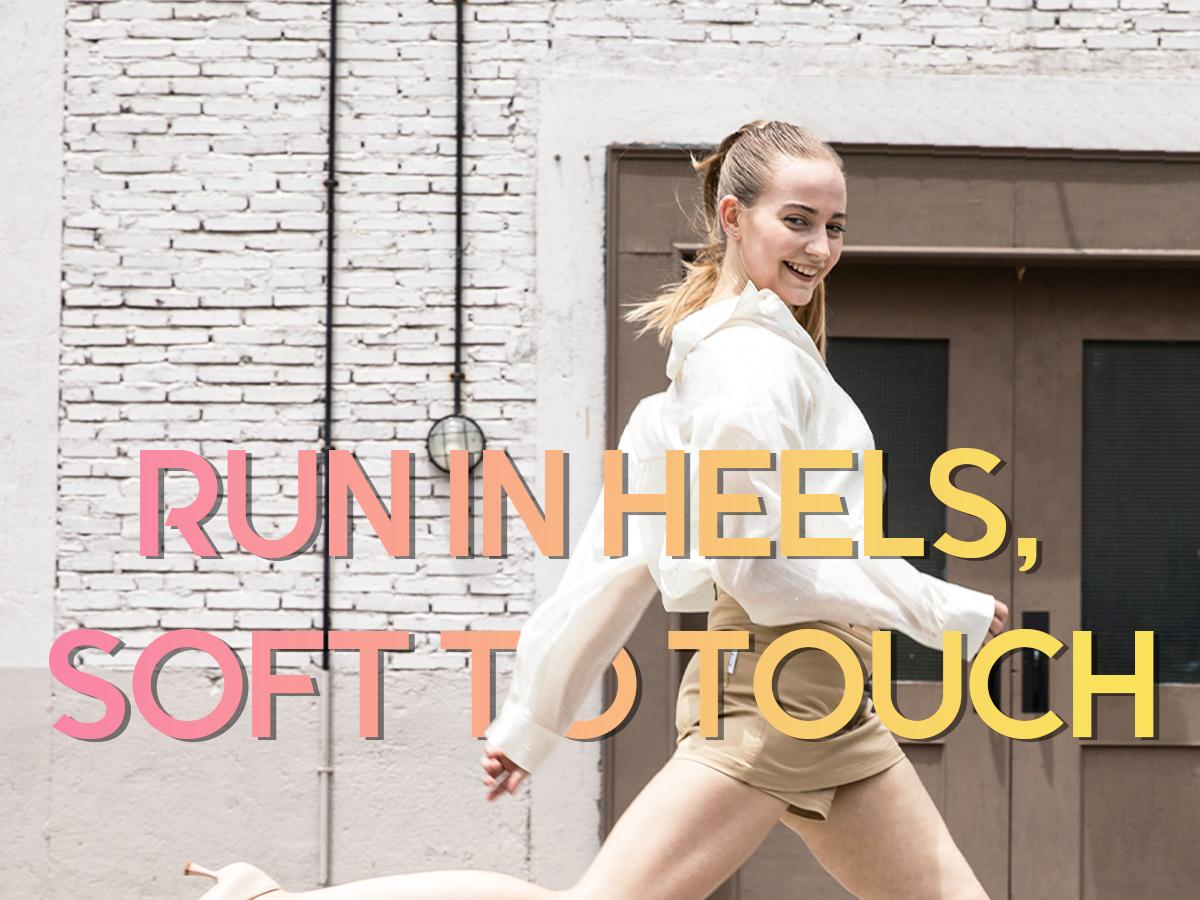 Women Comfortable Pumps Dress Shoes Pointed Running Heel Work Sneaker Heels Elegant Footwear