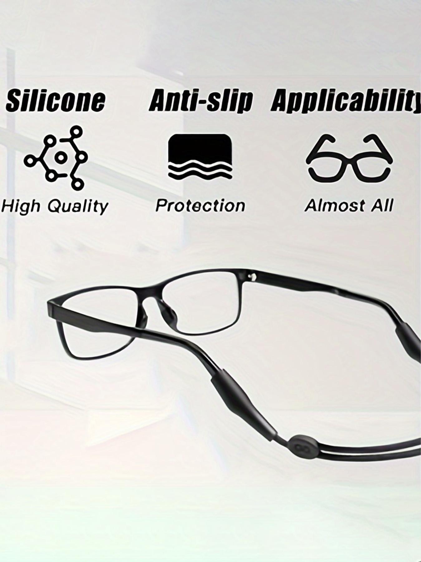 Adjustable Anti-Slip Sports Glasses Strap, Durable Nylon Material, Ideal for Running, Cycling, Gym, Travel, Men's Sport Accessories