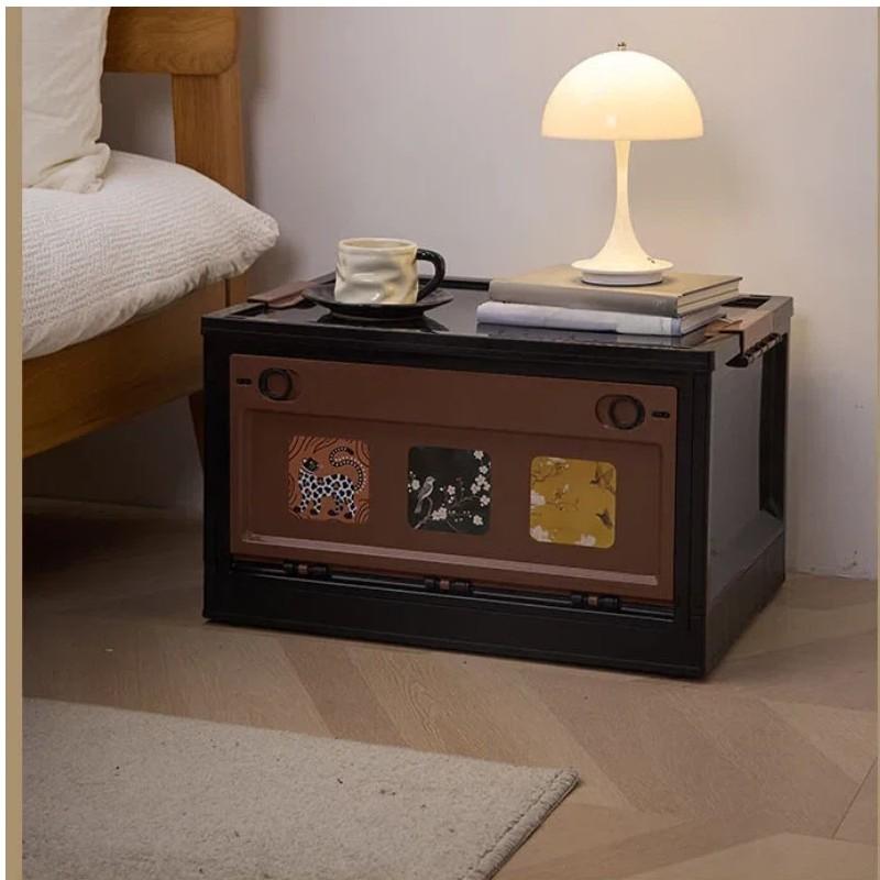 Modular Foldable Storage  | Stackable Design & Dustproof Lid | For Bedroom, Closet & Small Spaces | Dustproof Storage Box