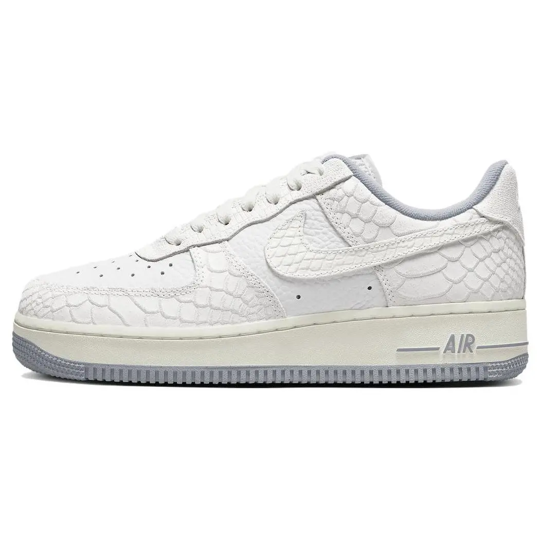 Nike Air Force 1 White Python Low Top Women's Sneakers Verifiable, with credentials and supporting global authentication