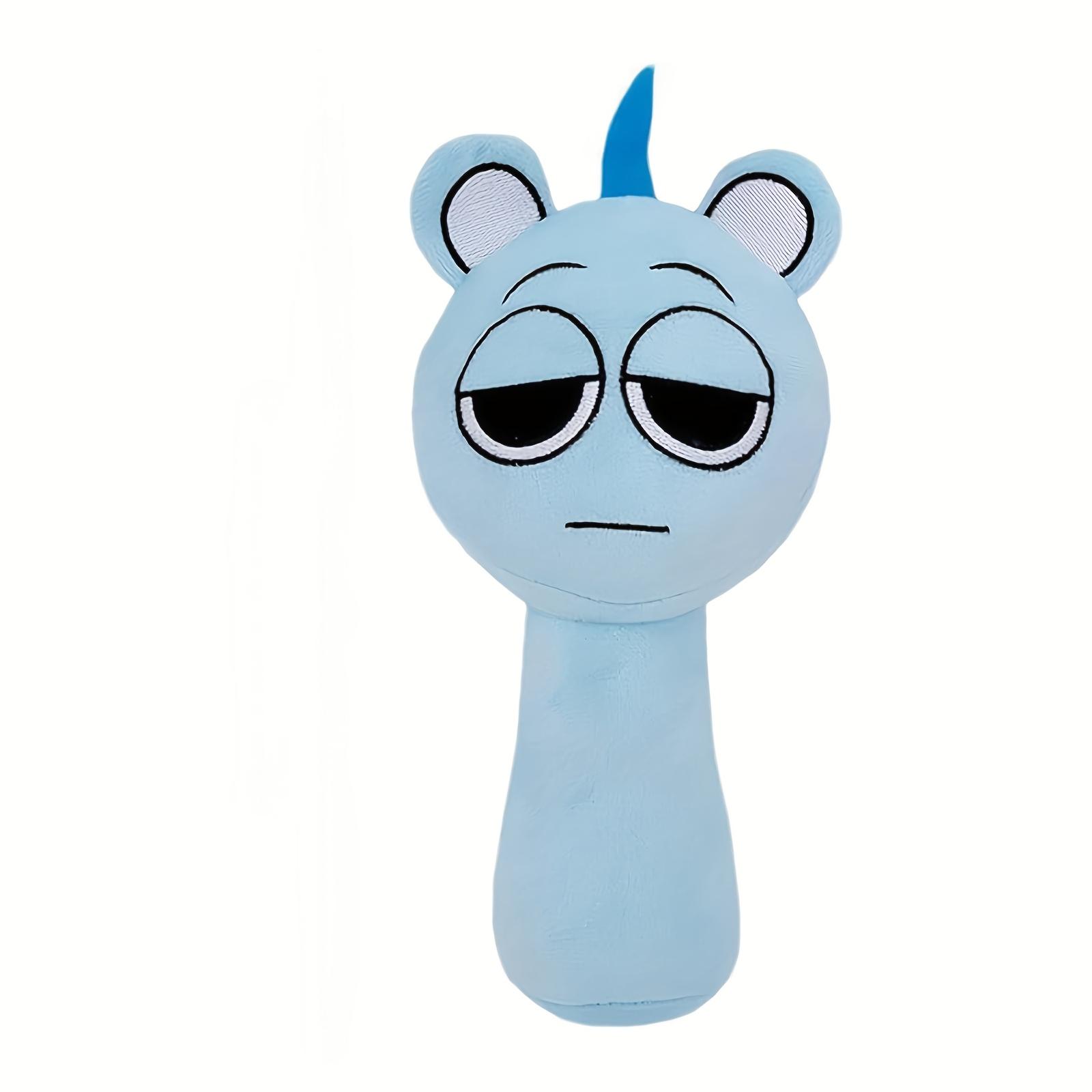 Sprunki Plush Toys Interactive Realistic Bunny Soft Stuffed Animal Pillow Figure Doll 8'' Perfect Gifts for Christmas Birthday Kids Adults Lightweight & Soft