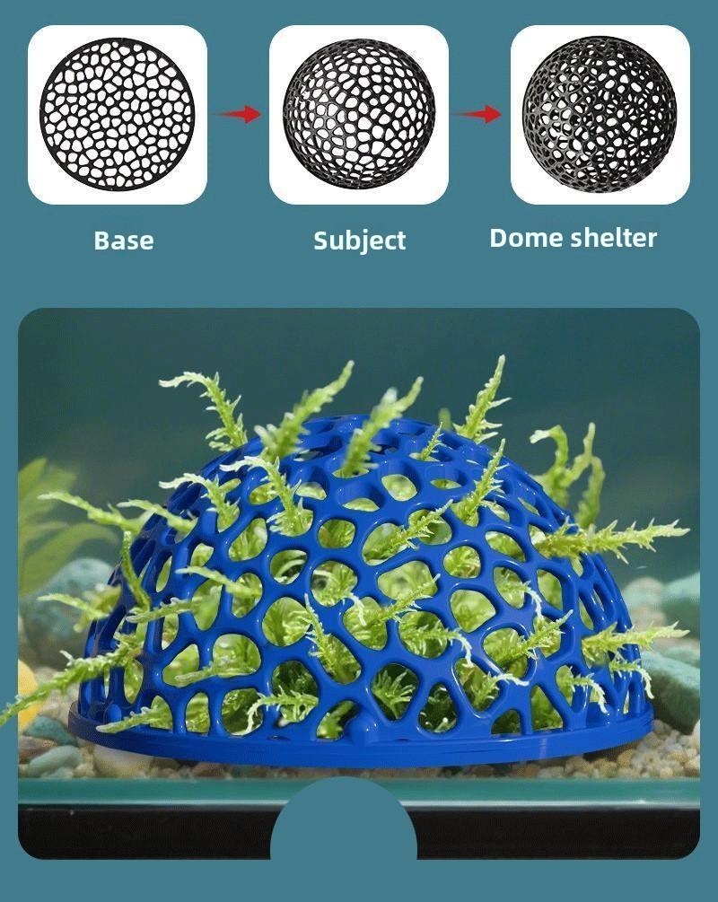 Aquarium fish and shrimp shelter house creative turtle shelter house fish tank landscaping decoration item fish and shrimp breeding