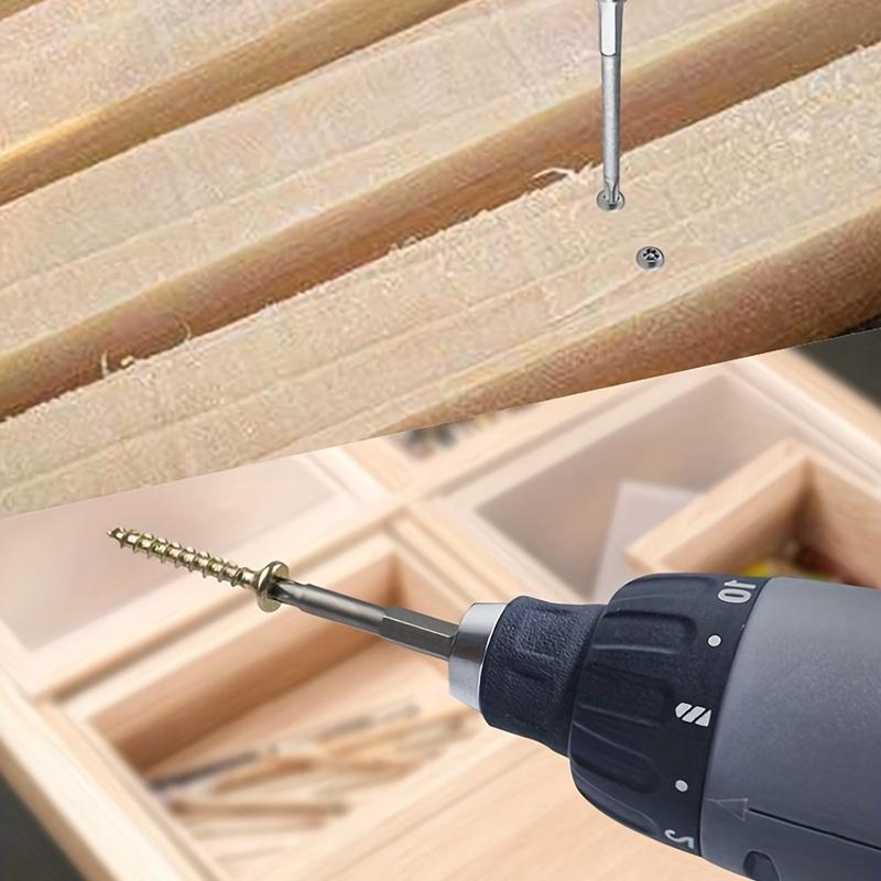 50/70/100mm Multi-Size Security Screwdriver Bit Set - Tamper-Proof, Durable Hex Shank Drill Bits for DIY and Professional Use