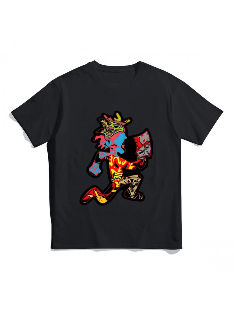 MenS Mario & Luigi Retro Gaming Graphic T-Shirt - Castle Tree Adventure Design, Slim Fit Breathable Tee for Casual Summer Wear, Nostalgic Video Game Apparel for Adults, Soft Round Neck Shirt for Dail