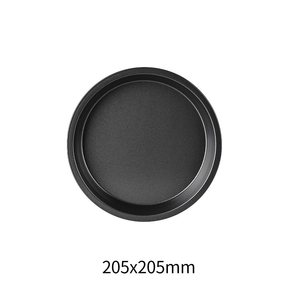 Thick Carbon Steel Non-Stick Round Cake Mold, Baking Tray, DIY Pizza Pan, Ideal for Home Bakers, Durable & Easy to Clean