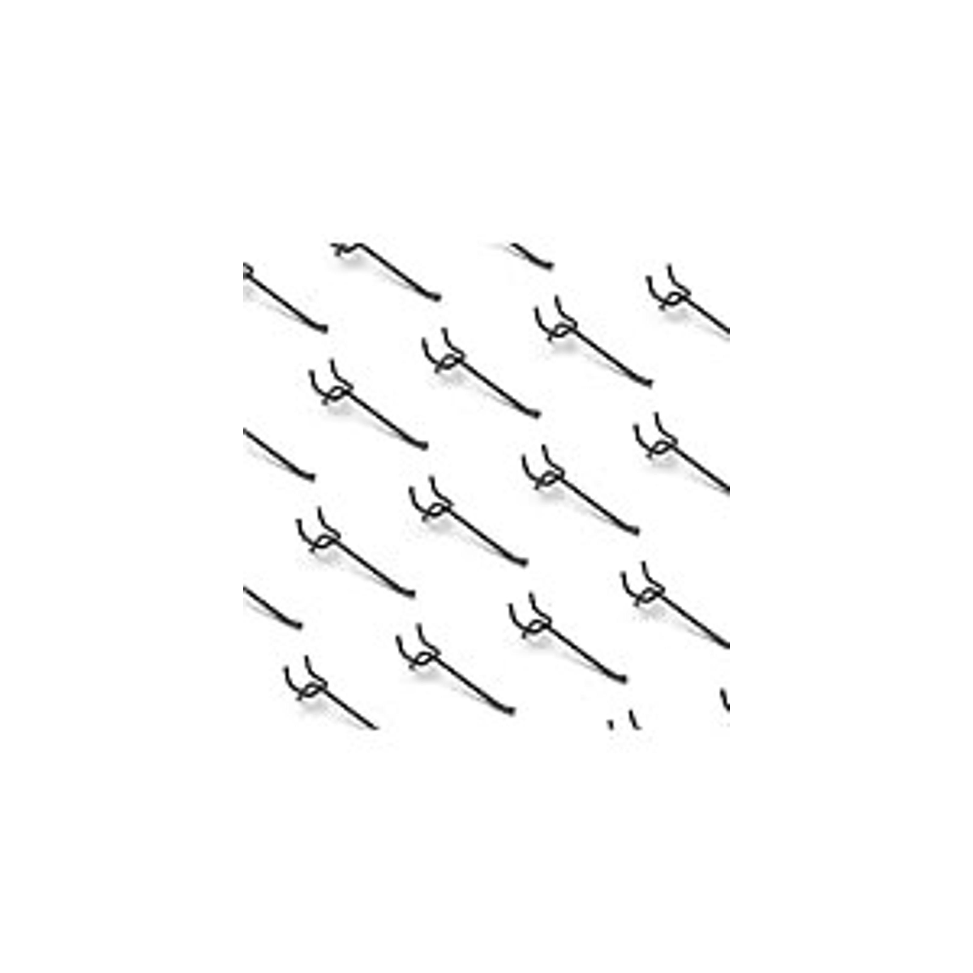 40 Pack Pegboard Hooks J-Hook – 1 Inch Black J Hooks for Pegboard – Heavy Duty Peg Board Hooks for Hanging Jewelry, Keys, Retail Items & Small Tools – Fits 1/8” & 3/16” Pegboards