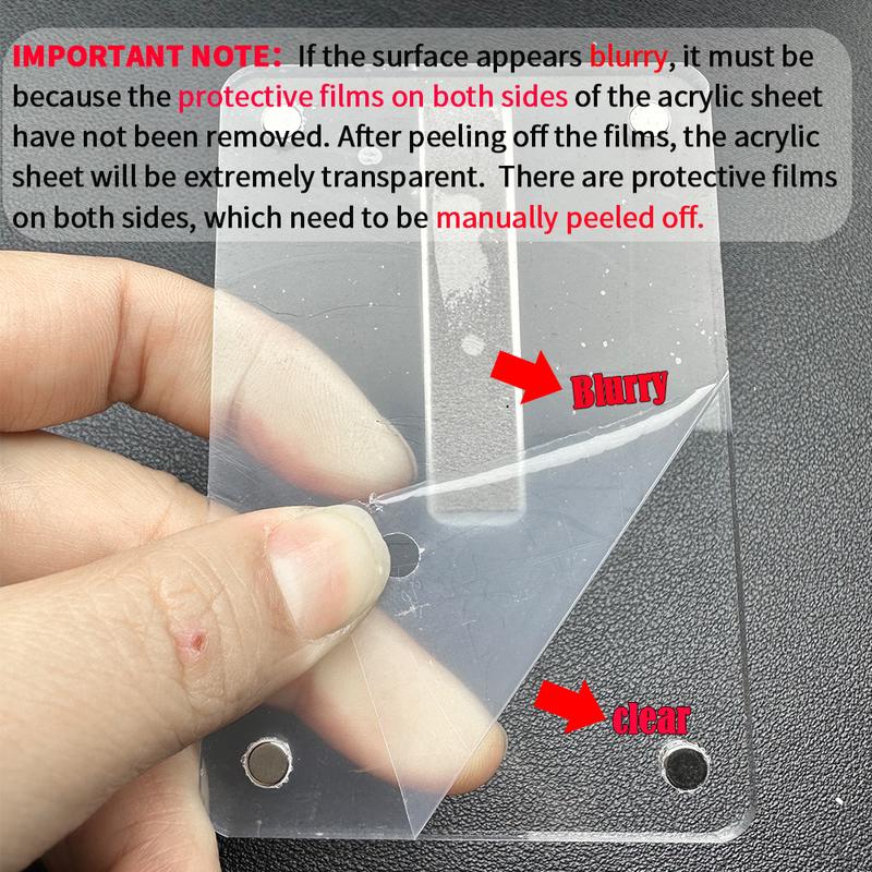 Personalized-Acrylic Car Sun Visor Photo Frame Clip, Wallet Photo Holder, Stylish Automotive Accessory, Unique Gift for Couples, Car Accessories