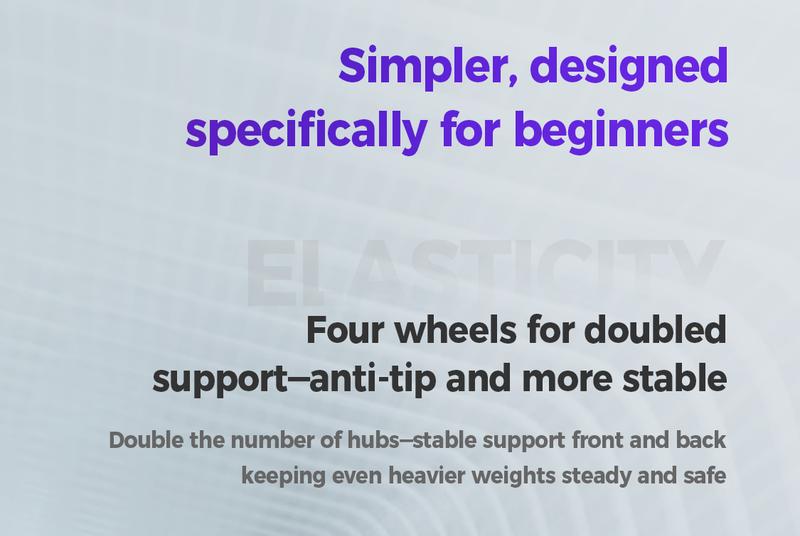 KEEP Ab Roller Wheel with Knee Mat, Automatic Rebound Abdominal Wheel with Elbow Support Ab Workout Equipment for Strengthening Core Muscles Abs Exercise Roller for Women Men