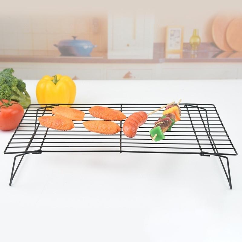 2 Pack/4 Pack Cooling Rack, Foldable Stackable Baking Cooling Rack, Kitchen Tool, Kitchen Gadget, Kitchen Accessories