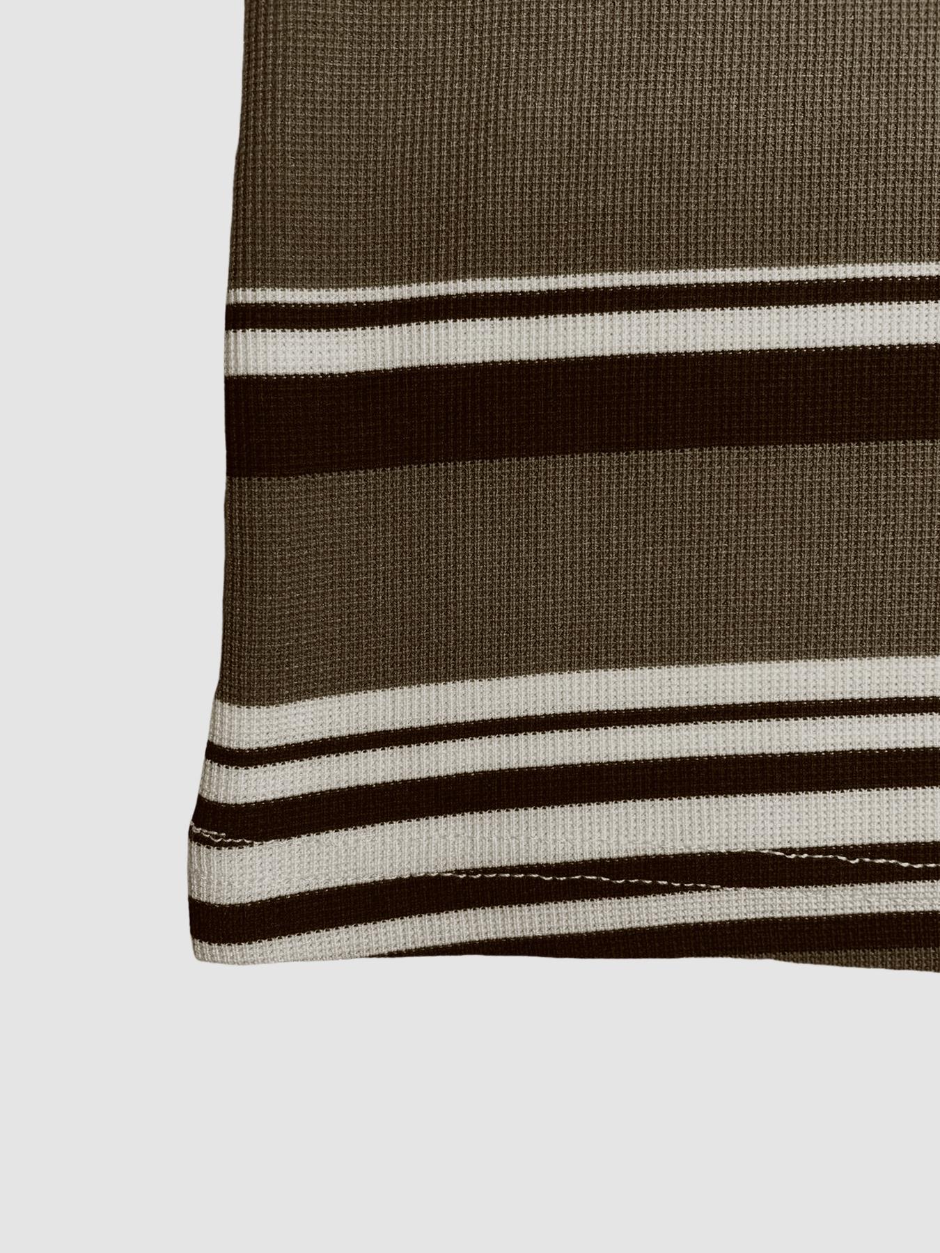 Vintage Striped Collared T-Shirt, Casual Loose Fit, Daily Commute/dating, Comfortable and Stylish, Perfect for Everyday Wear