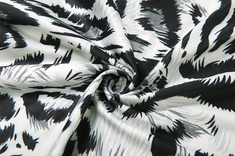 DOUCIU Trendy Personality Street Hip-Hop Versatile Casual Tight Sexy Hot Cool Women'S Thin Printed Long-Sleeved Jumpsuit Party Costume