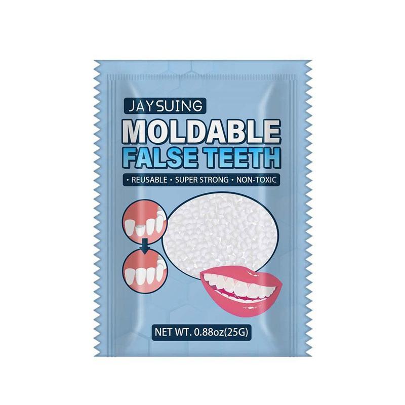 Resin 25g Temporary Tooth Repair Kit Teeth And Gaps False Teeth Solid Glue Denture Adhesive Teeth Whitening Tooth Beauty