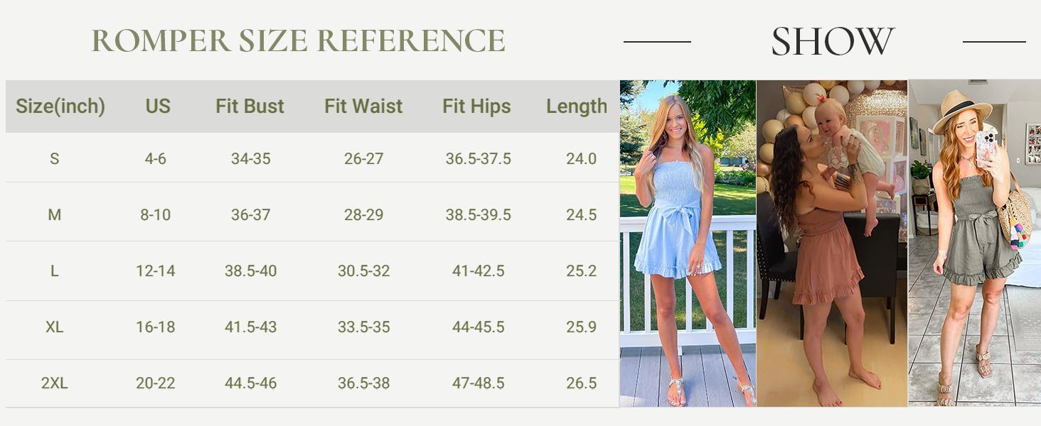 GRACE KARIN Women's Plain Cotton Linen Smocked Short Rompers, Casual Adjustable Spaghetti Strap Wide Leg Short Romper for Summe Ladies Clothes for Daily Wear Womenswear