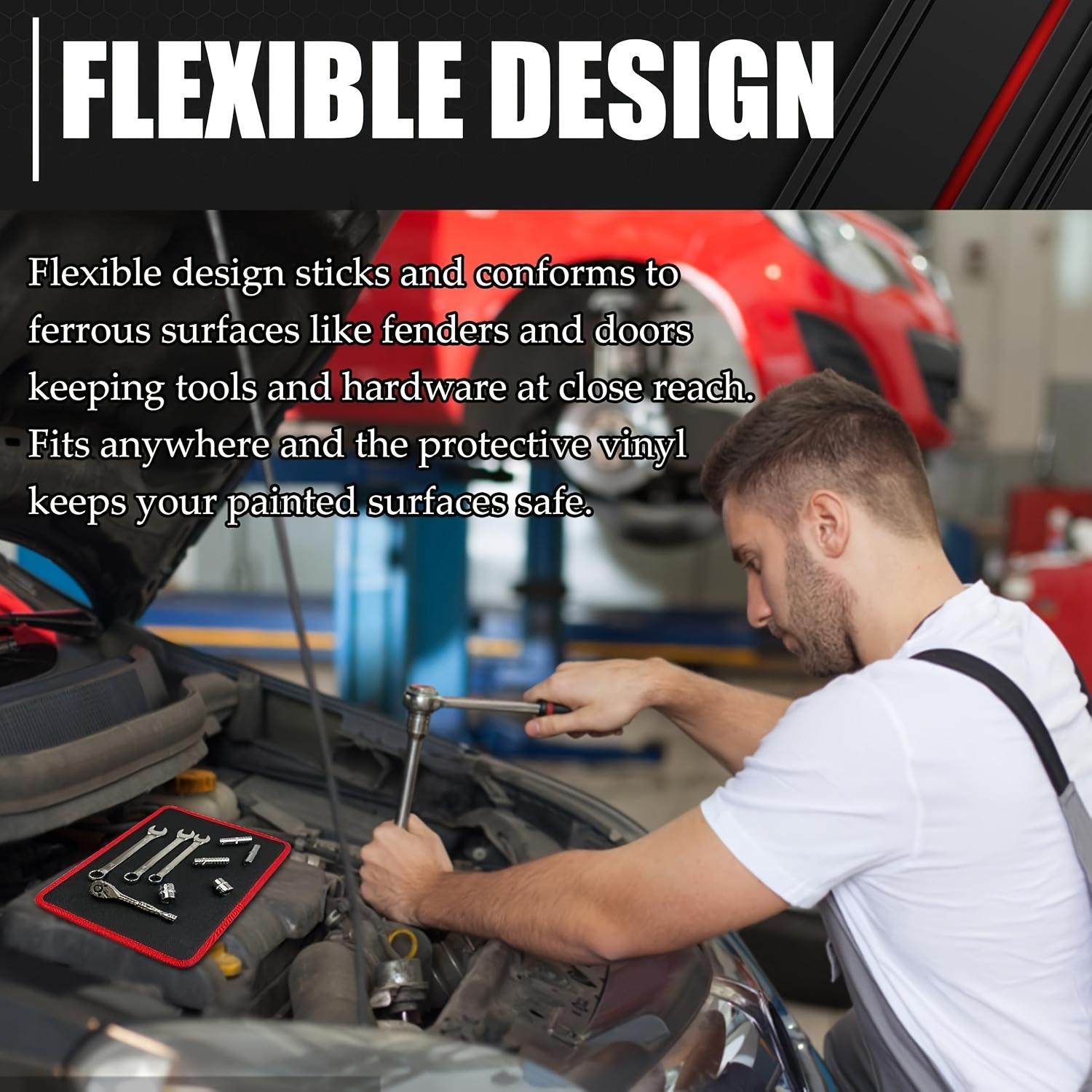 Double-Sided Magnetic Tool Mat, Scratch-Resistant Magnetic Storage Pad, Ideal for Home Workshop Car Repair Tools Parts, Tool Organizer, Tool Holder, Magnetic Wrench Organizer, Garage Tool Organizer, Tool Storage Organiser Double-Sided Magnetic Tool Mat, Scratch-Resistant Magnetic Storage Pad, Ideal for Home Workshop Car Repair Tools Parts, Tool Organizer, Tool Holder, Magnetic Wrench Organizer, Garage Tool Organizer, Tool Storage Organiser