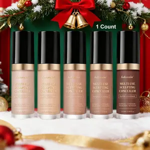 Long-lasting Concealer, Super Coverage Concealer, 1 Count Waterproof Concealer, Full Coverage Concealer, Makeup Palette for Contour & Highlighter in One, Face & Body Makeup, Foundation