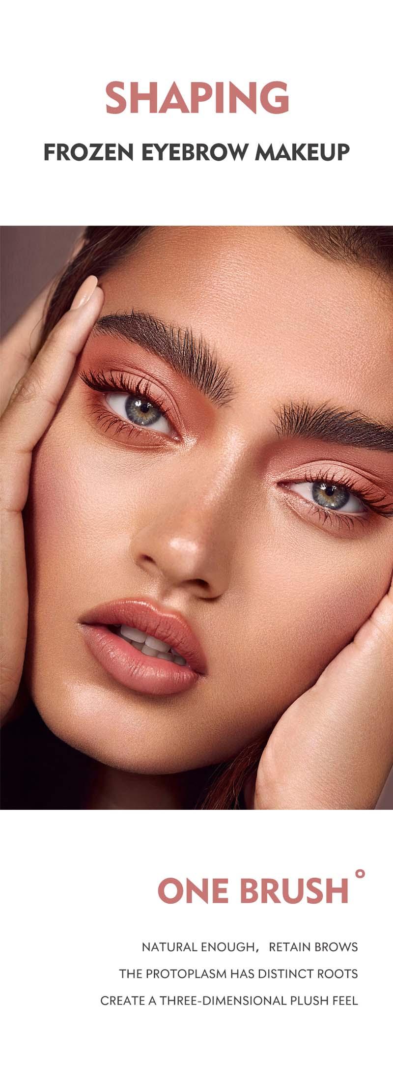 Stereoplastic Eyebrow Setting Cream Lasting Quick Dry Eyebrow Gel Wild Eyebrow Setting Cream Clear Brow Styling Gel Wax Transparent Lightweight Long Lasting Hold for Effortless Brows Flawless Makeup Surprise Cosmetic