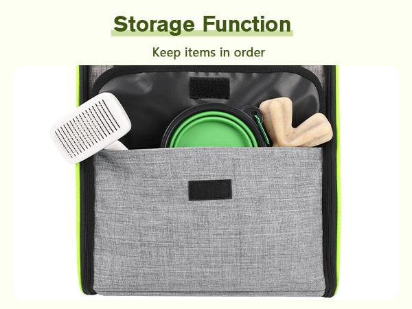 Pecute trapezoidal cat backpack, comfortable travel, well-ventilated, available in black and grey.