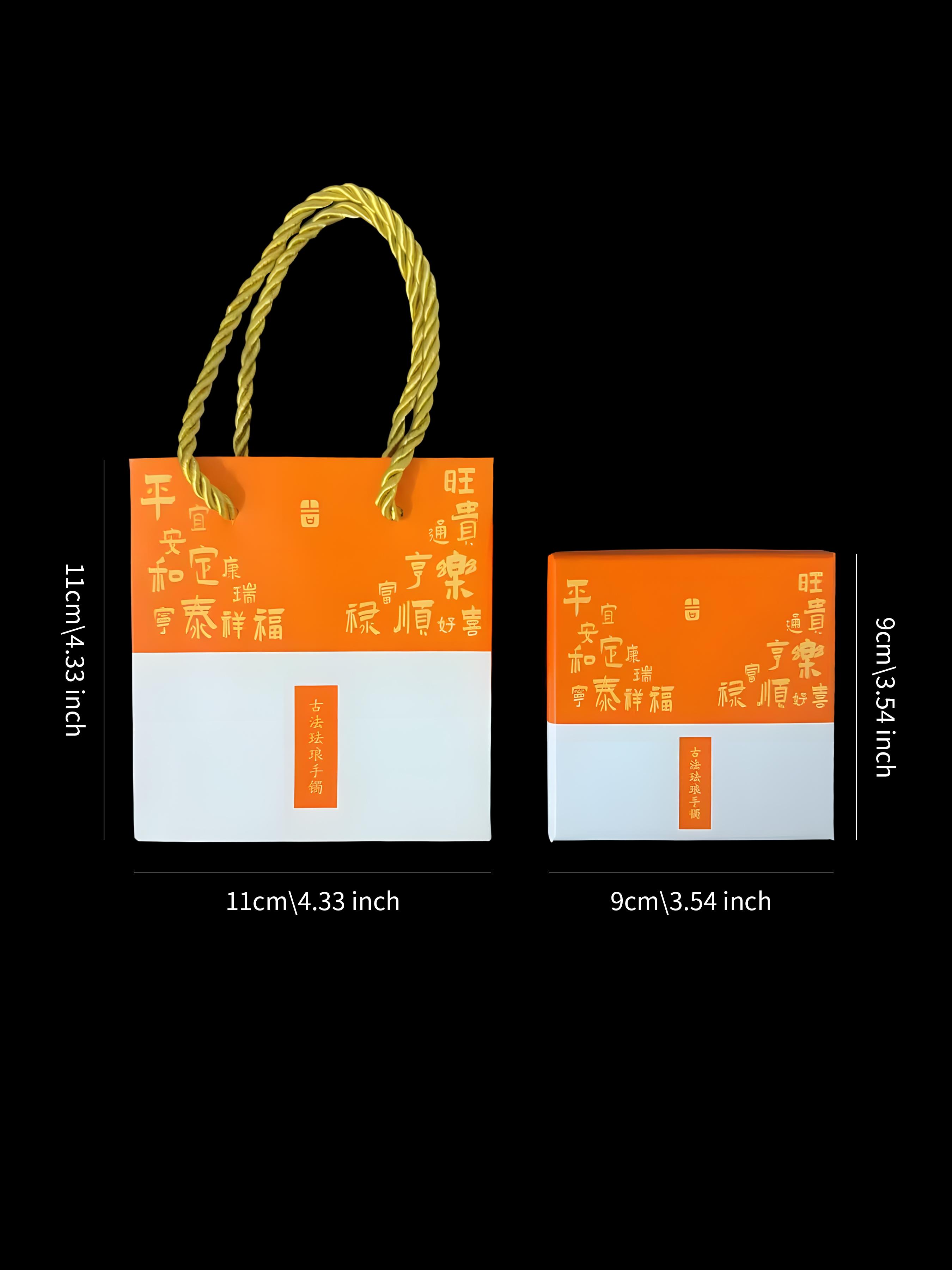 Elegant Enamel Bracelet in Luxury Gift Box with Bag, Perfect for Thoughtful Gifts, Stylish and Practical Jewelry Present