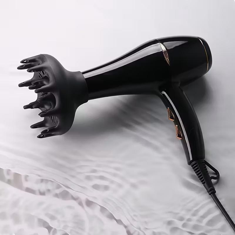 Versatile Curl Diffuser Attachment for Curly and Dense Hair, Durable Nylon Material, Ergonomic Design with 360° Airflow, Salon Quality at Home, Blow Dryer Accessories, Hair Dryer Styler