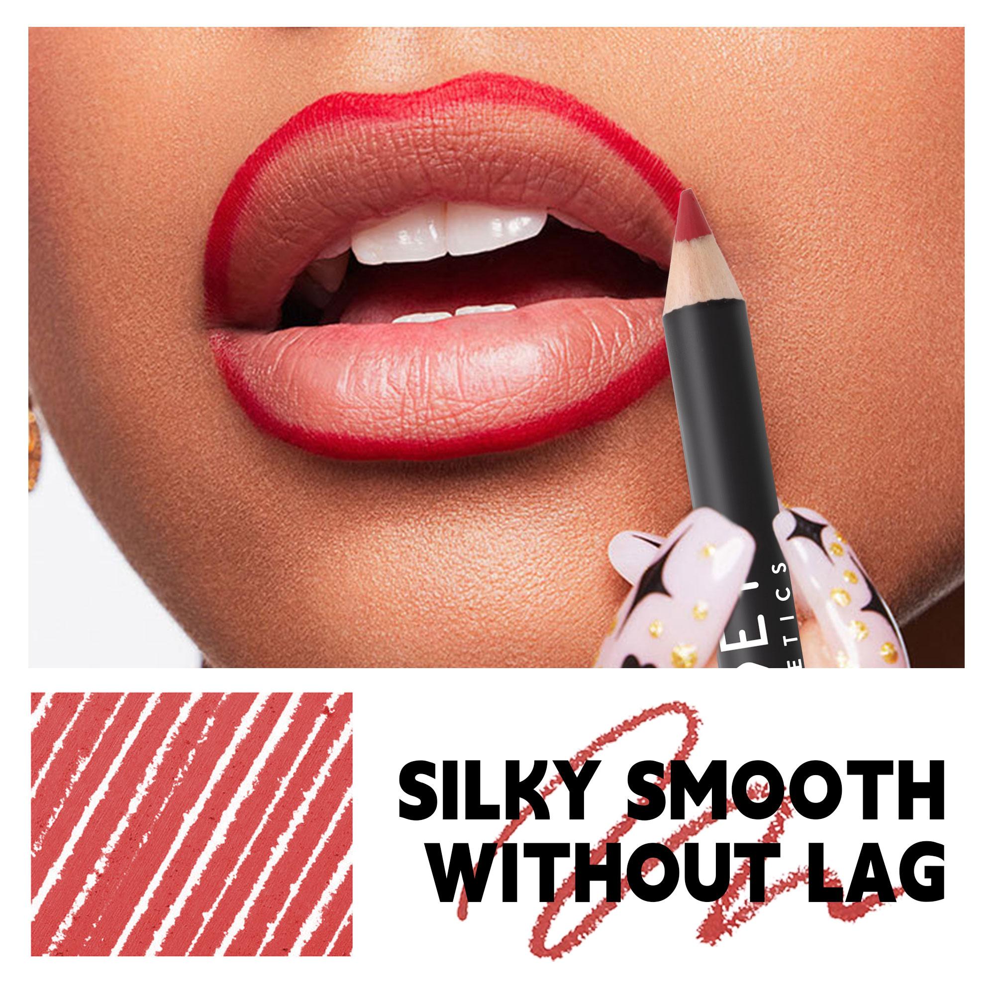 Long Lasting Lip Liner Set, 12pcs/set Matte Waterproof Lip Liner Pencil, Easy Coloring Lip Liner Pen, Suitable for All Occasions Lip Makeup, Cosmetic