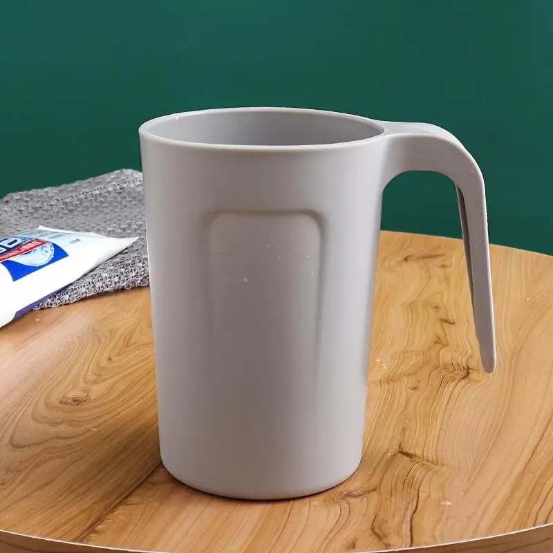 Handle Cup Toothbrush Cup with Oral Dental Rinse Cup Creative Couple Toothbrush Cup Plastic Cup