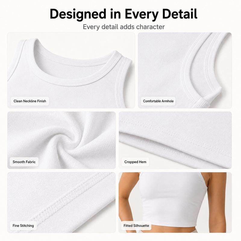 Women's casual sports vest, suitable for fitness, running, and tennis, new model, high-quality fabric, casual sports fashion.