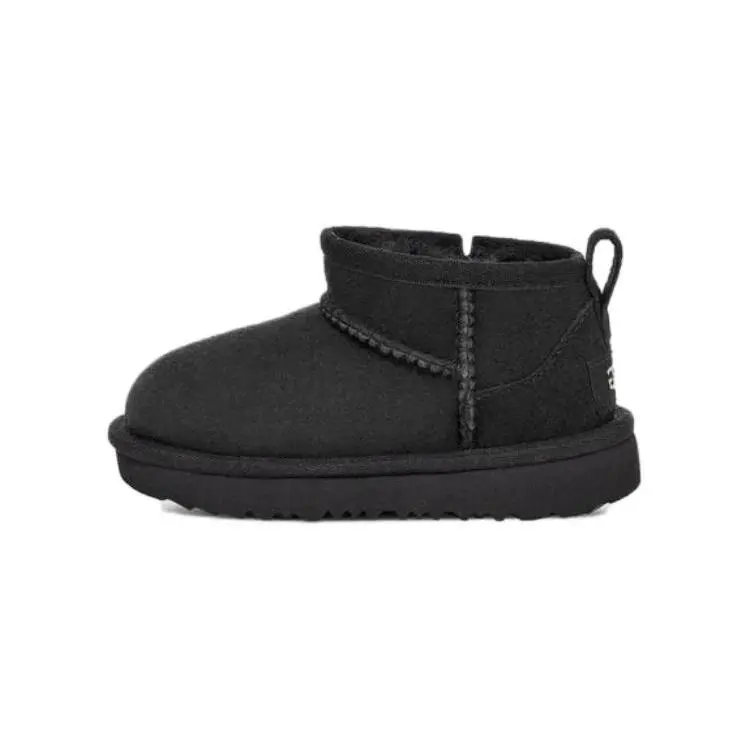 UGG Classic Ultra Mini Boot Black (Toddler) 1130750T-BLK