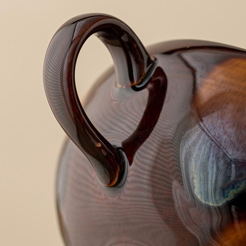 Classic Vintage Kiln-Changed Glazed Ceramic Cup, Soup Cup, Coffee Mug, Office Water Bottle, Afternoon Tea Cup, Mug for Office and Home, Dishwasher and Microwave Safe Perfect Gift for Coffee Lovers, Stylish Latte Art Mug