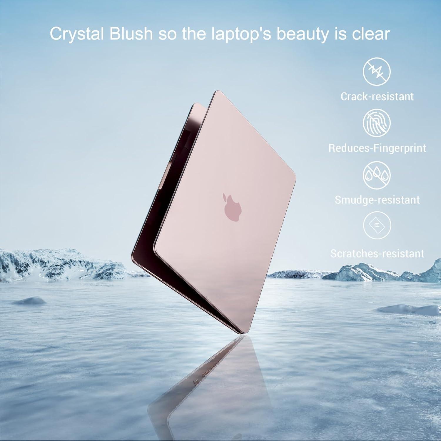 Macbook Neo Case 13 Inch 2026 Model A3404, Anti-Fingerprint, Scratch & Crack Resistant, Sturdy Hard Shell Cover, Official Color Match, Durable Protective Cover