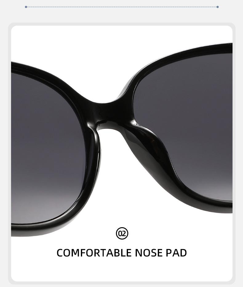 Trendy Cat Eye Oversized Sunglasses for Women Stylish UV Protection Fashionable Retro Chic Eyewear Perfect for Summer Outfits and Beach Vacations