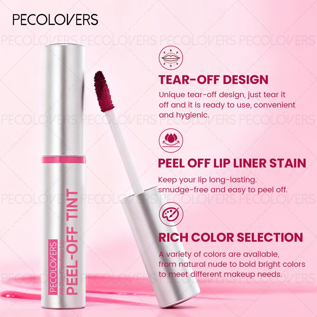 1pc Peel-Off Lip Liner Tattoo,Waterproof Long-Lasting Matte Lip Stain,Hydrating Makeup,Lip Liner & Gloss