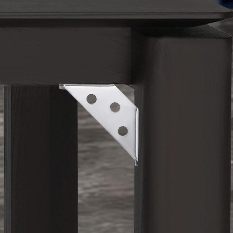 12/32/52pcs universal corner code, multifunctional corner Sturdy Metal bracket connector, fastener furniture repair, used for tables, chairs, cabinets, TV cabinets