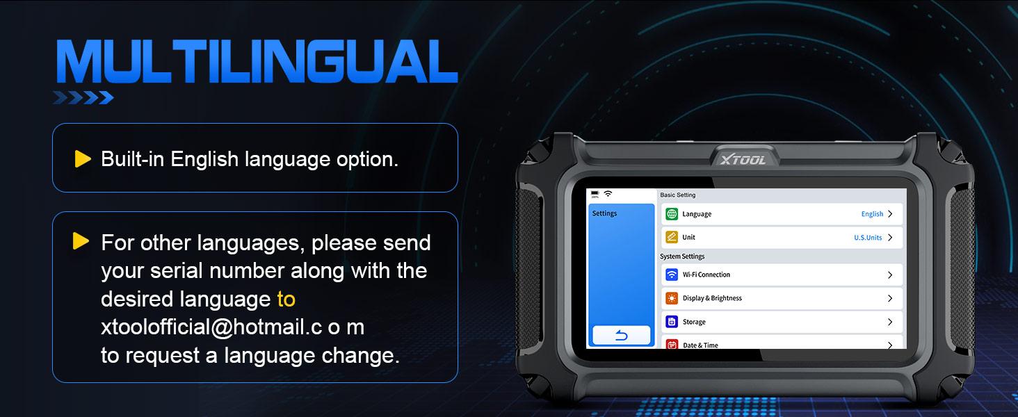 XTOOL D6 OBD2 Scanner Car Diagnostic Scan Tool for All System with Lifetime Free Updates, 15 Resets, Throttle Body Relearn, ABS Bleed, FCA AutoAuth & CAN FD Vehicle Automotive