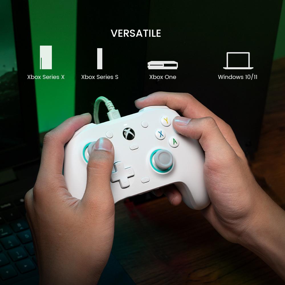 GameSir G7 SE Wired Controller for Xbox Series X|S, Xbox One & Windows 10/11, Plug and Play Gaming Gamepad with Hall Effect Joysticks/Hall Trigger, 3.5mm Audio Jack GameSir G7 SE Wired Controller for Xbox Series X|S, Xbox One & Windows 10/11, Plug and Play Gaming Gamepad with Hall Effect Joysticks/Hall Trigger, 3.5mm Audio Jack
