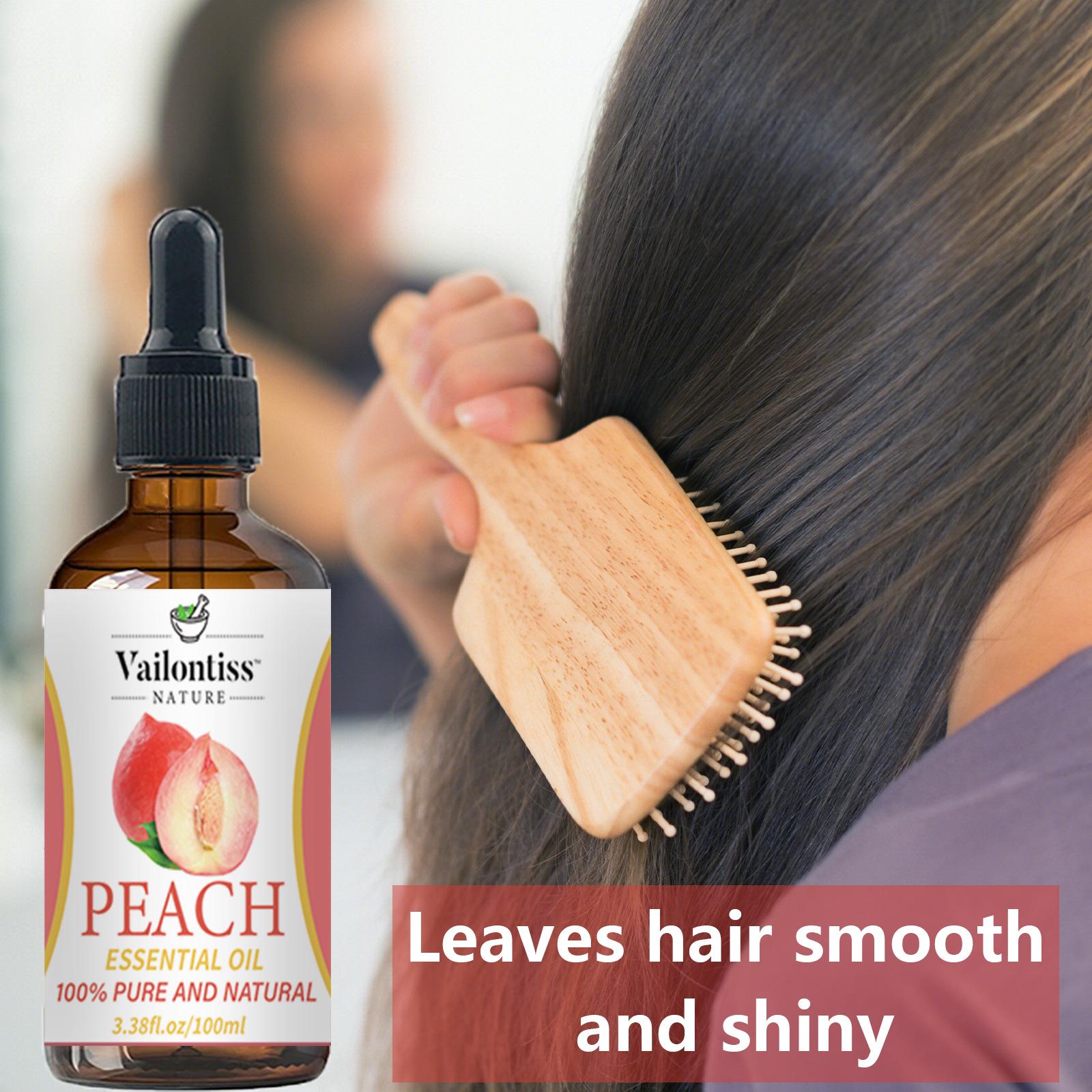 Peach Essential Oil Humidifier Air Freshener 100ML, Plant Extracted, Relieves Fatigue, Improves Air Quality, Suitable for Bathroom, Living Room, Bedroom