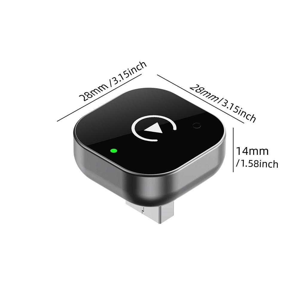 Upgrade Wired to Wireless Carplay, Plug-And-Use Design, Easy Installation, Compatible with Original Controller, Includes Data Cable, Wireless Carplay Adapter