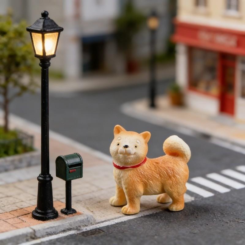 3pcs Mini Shiba Inu Dog Figurine, Realistic Small Puppy Sculpture, Resin Animal Decor, Dollhouse, Eco Bottle, Car Dashboard, DIY Craft, Garden Decoration, Collectible Gift